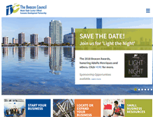 Tablet Screenshot of beaconcouncil.com